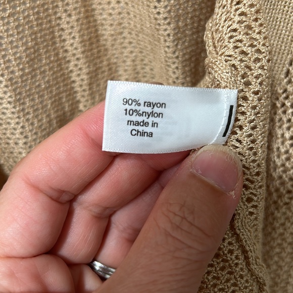 Lane Bryant Tie Front Sweater NWT size 16 - Picture 4 of 6